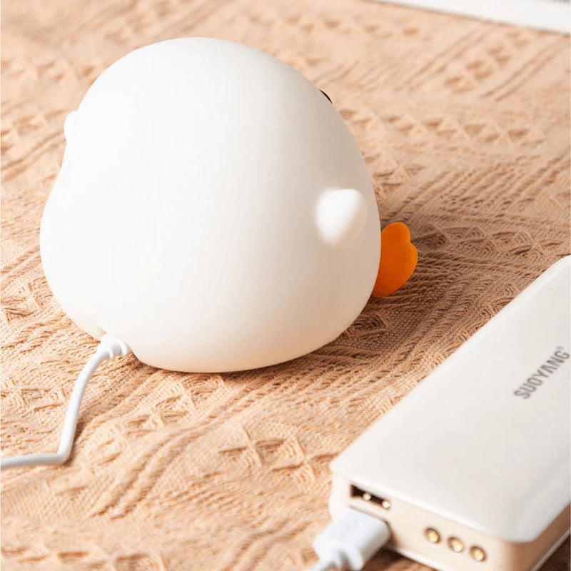 Dodo Duck Night Light,Baby Benson Duck Night Light, LED Cute Bean Duck Night Lamp  Night Light